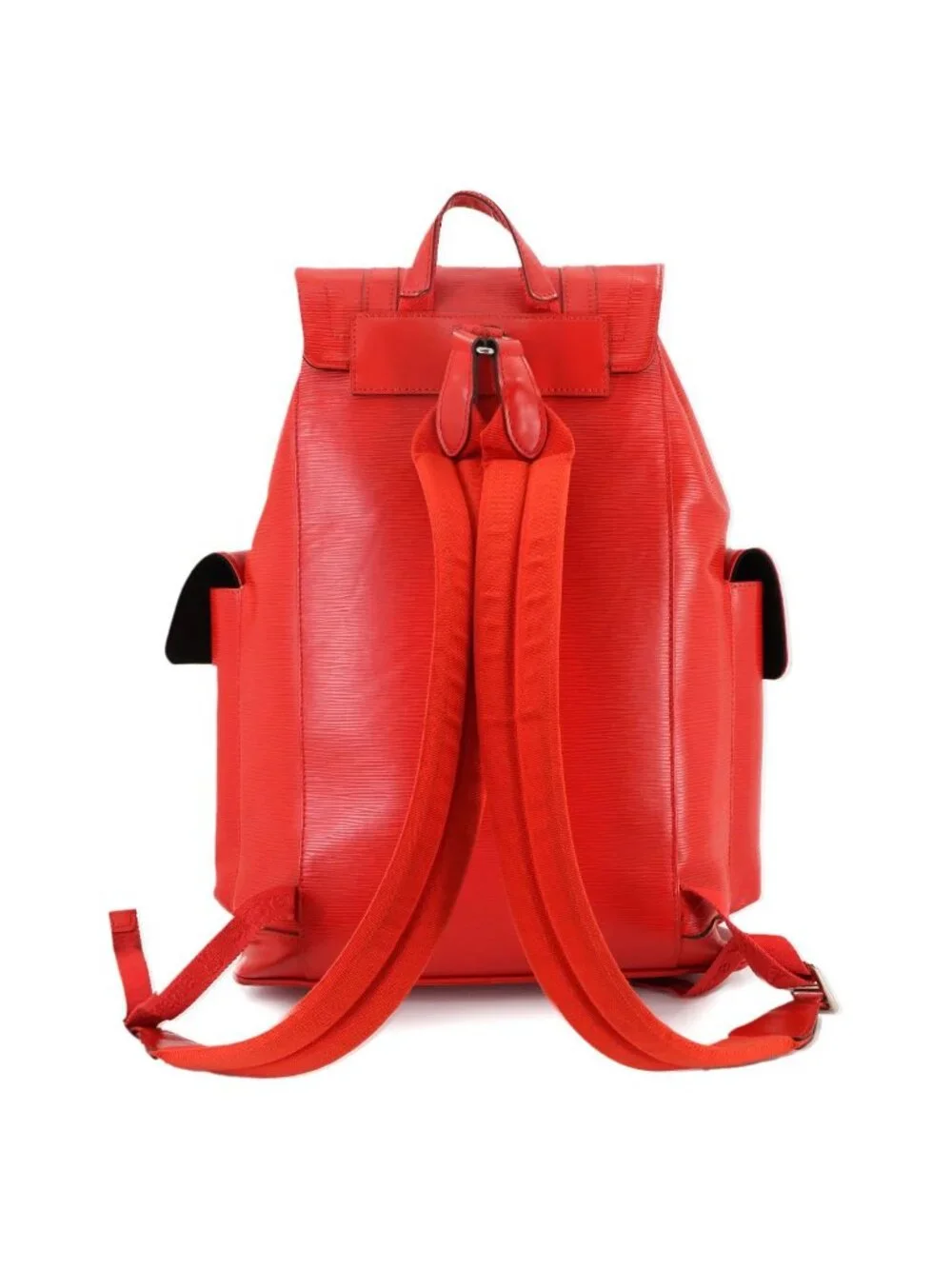Louis Vuitton Supreme Epi Christopher PM Backpack Leather Red White